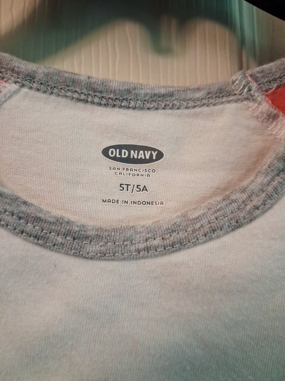 Old Navy Girls Always & Forever Dress 5T Pink & White Raglan Top Striped Bottom - Picture 3 of 7